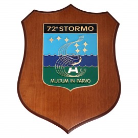 CREST ARALDICO 72° STORMO AERONAUTICA MILITARE MIS CM 22,5 X 17,5