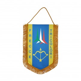 GAGLIARDETTO PENTAGONALE 28x20CM FRECCE TRICOLORI