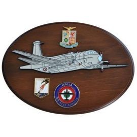 CREST ARALDICO AEREI BR-1150 ATLANTIC AERONAUTICA MILITARE MIS CM 22,5 X 17,5