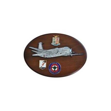 CREST ARALDICO AEREI BR-1150 ATLANTIC AERONAUTICA MILITARE MIS CM 22,5 X 17,5