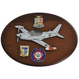 CREST ARALDICO AEREI SF.260EA AERONAUTICA MILITARE MIS CM 22,5 X 17,5