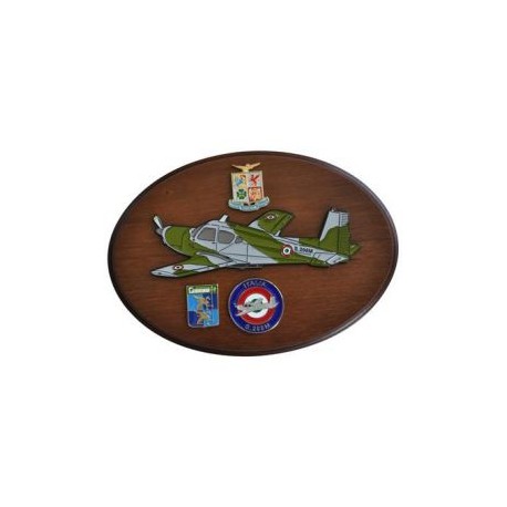 CREST ARALDICO AEREI S.208M AERONAUTICA MILITARE MIS CM 22,5 X 17,5