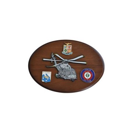CREST ARALDICO AEREI HH-139A AERONAUTICA MILITARE MIS CM 22,5 X 17,5