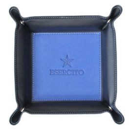VUOTATASCHE SIMILPELLE FONDO BLU LOGO STELLA