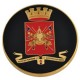 FERMACARTE IN METALLO SMALTATO ESERCITO ITALIANO ARALDICO