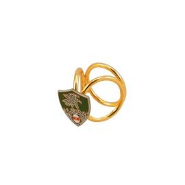 FERMAFOULARD SMALTO LEVIGATO COMANDO TRUPPE ALPINE