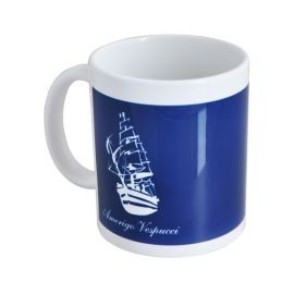 TAZZA IN CERAMICA AMERIGO VESPUCCI