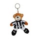PORTACHIAVI ORSETTO MAGLIA JUVENTUS 9 CM