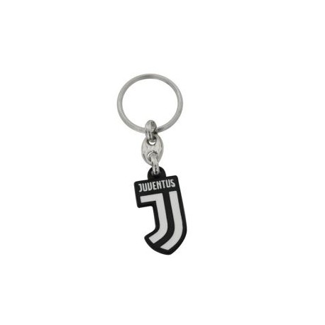 PORTACHIAVI IN METALLO SMALTATO LOGO UFFICIALE JUVENTUS