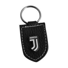 PORTACHIAVI IN PELLE NERA JUVENTUS