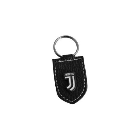 PORTACHIAVI IN PELLE NERA JUVENTUS