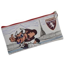 PORTAPENNE ECOPELLE MASCOTTE TORINO FC 20X9 CM