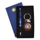 SET PENNA E PORTACHIAVI CON LOGO UFFICIALE INTER