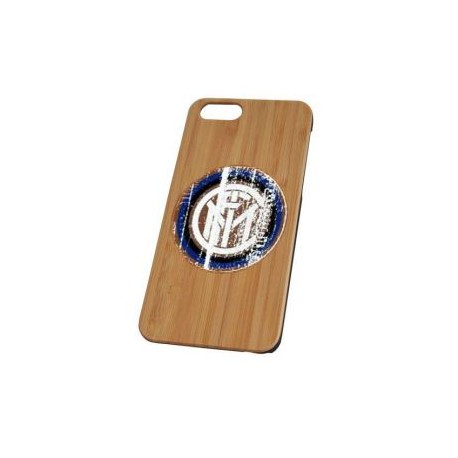 COVER IPHONE 6 LEGNO LOGO COLORATO INTER