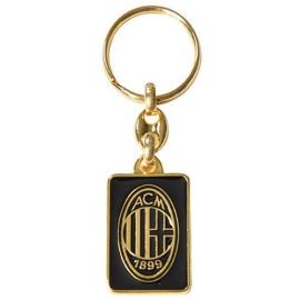 PORTACHIAVI IN METALLO SMALTATO RETTANGOLARE LOGO UFFICIALE MILAN
