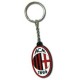 PORTACHIAVI GOMMA MORBIDA LOGO UFFICIALE MILAN