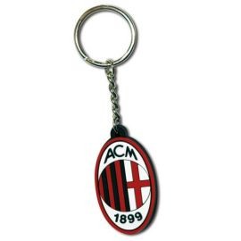 PORTACHIAVI GOMMA MORBIDA LOGO UFFICIALE MILAN