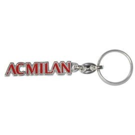 PORTACHIAVI SMALTATO SCRITTA AC MILAN