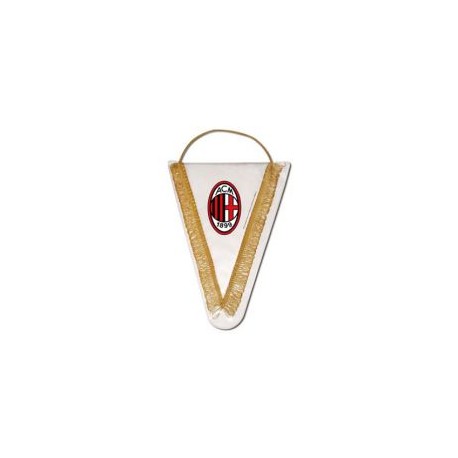 GAGLIARDETTO TRIANGOLARE MEDIO 20X28 CM LOGO UFFICIALE MILAN