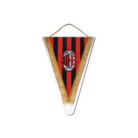 GAGLIARDETTO TRIANGOLARE MEDIO 20X28 CM LOGO UFFICIALE MILAN