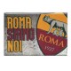 MAGNETE STAMPATO RETTANGOLARE ROMA SIAMO NOI