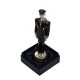 STATUETTA CARABINIERE IN RESINA ARGENTATA