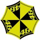 OMBRELLO GRANDE VR46 VALEYELLOW 46