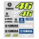 KIT ADESIVI VR46 YAMAHA DUAL