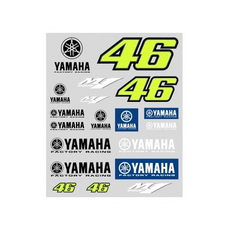KIT ADESIVI VR46 YAMAHA DUAL