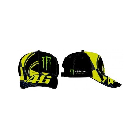 CAPPELLINO VR46 MONSTER REPLICA NERO