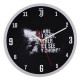 OROLOGIO DA PARETE ROTONDO IN PLEXIGLASS JUVENTUS DIAMETRO 24 CM