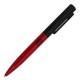 PENNA ROSSA E NERA IN METALLO LOGO AC MILAN