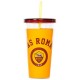 BICCHIERE ALTO CON CANNUCCIA AS ROMA