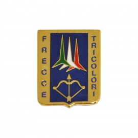 MAGNETE IN METALLO SMALTATO FRECCE TRICOLORI