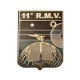 DISTINTIVO DA CAMICIA 25X32MM IN METALLO CON STEMMA 11 RMV