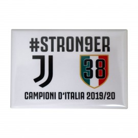 MAGNETE STAMPATO 38 SCUDETTO JUVENTUS