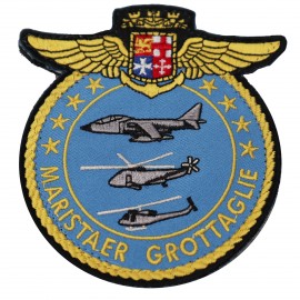 PATCH DISTINTIVO RICAMATO CON VELCRO MARISTAER GROTTAGLIE AV M.M.