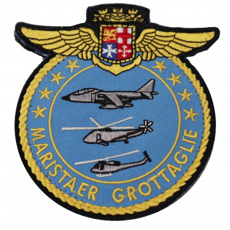 PATCH DISTINTIVO RICAMATO CON VELCRO MARISTAER GROTTAGLIE AV M.M.