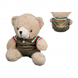 ORSETTO DI PELUCHES IN DIVISA DIMENSIONE H 24 CM