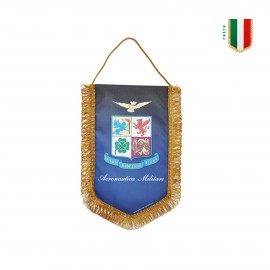 GAGLIARDETTO PENTAGONALE 28X20 CM AERONAU TICA MILITARE