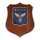 CREST IN METALLO SMALTATO BASE LEGNO CL3 22,50 X 17,50 REPARTO SISTEMA I