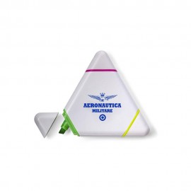 EVIDENZIATORE TRIANGOLARE CON 3 COLORI