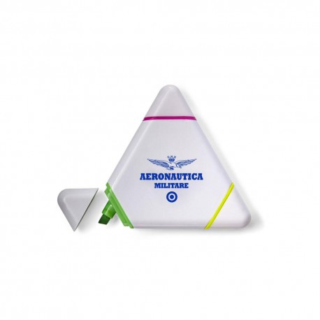 EVIDENZIATORE TRIANGOLARE CON 3 COLORI