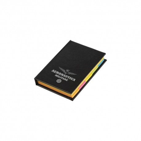 SET MEMO, COPERTINA RIGIDA CON CARTONE 70 GR/M2, DIVERSI MEMO STICK COLORATI ADESIVI