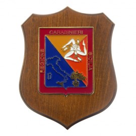 CREST CARABINIERI LEGIONE SICILIA MIS CM 22,5X17,5