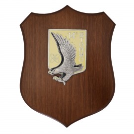 CREST ARALDICO 14° STORMO AERONAUTICA MILITARE MIS CM 22,5 X 17,5