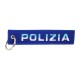 PORTACHIAVI AQUILA E SCRITTA POLIZIA DI STATO