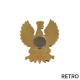 MAGNETE AQUILA IN METALLO POLIZIA DI STATO