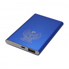 POWERBANK IN ALLUMINIO CON AQUILA POLIZIA DI STATO STAMPATA