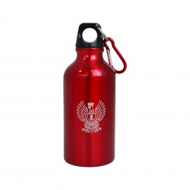 BORRACCIA WATERPROOF BORDEAUX CAPACITA' 400ML CON AQUILA POLIZIA DI STATO
